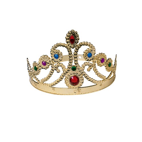 Queen Crown w/Jewels<br>Each